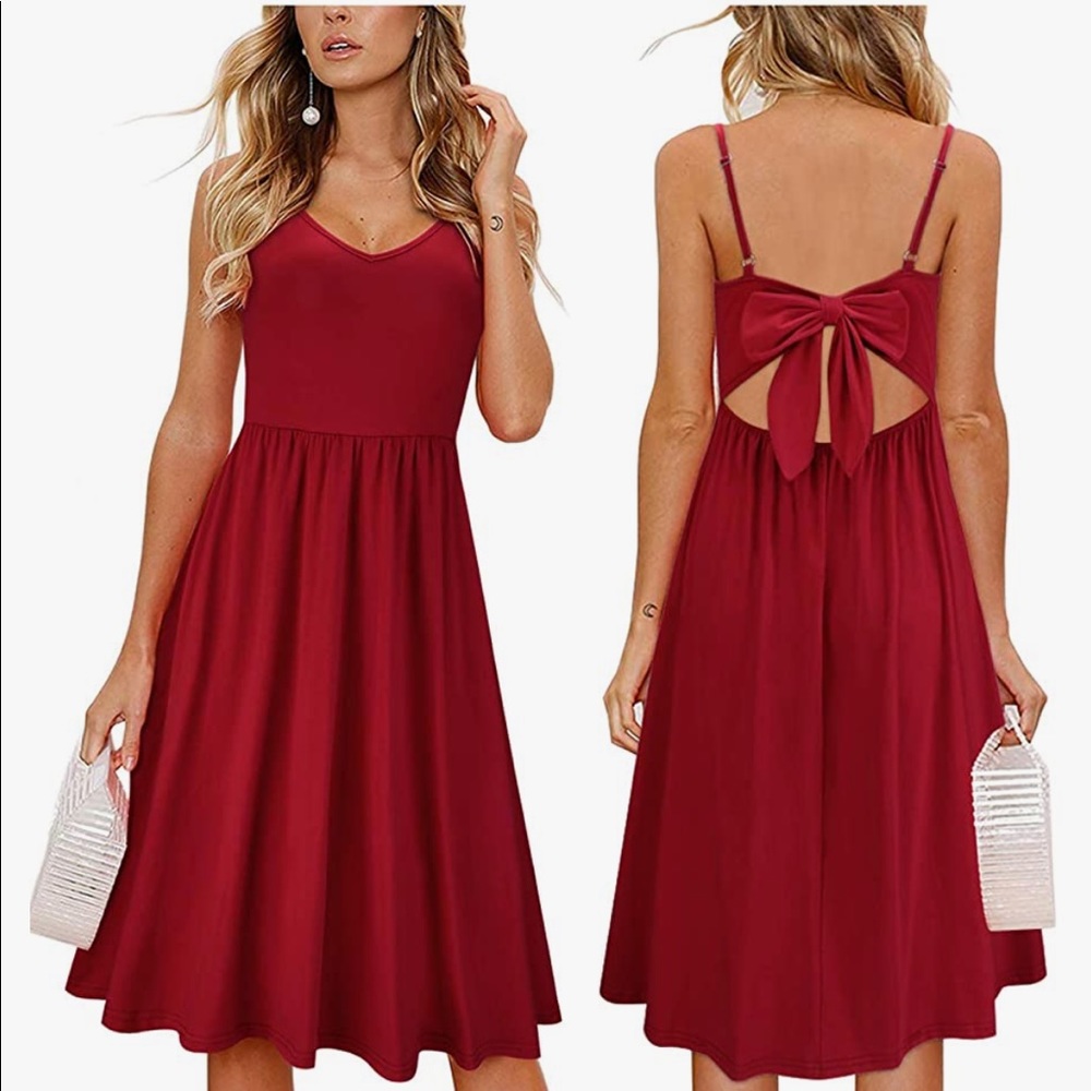 Summer v-neck dress, medium